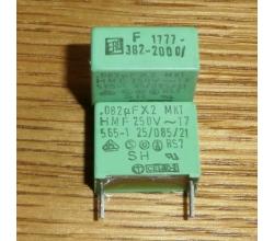 X2- Kondensator 0,082 uF 250 V AC ERO